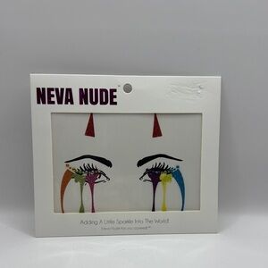 Neva Nude Rainbow Face Stickers